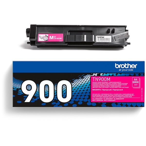 BROTHER Toner Super HY magenta TN-900M HL-L9200CDWT 6000 Seiten