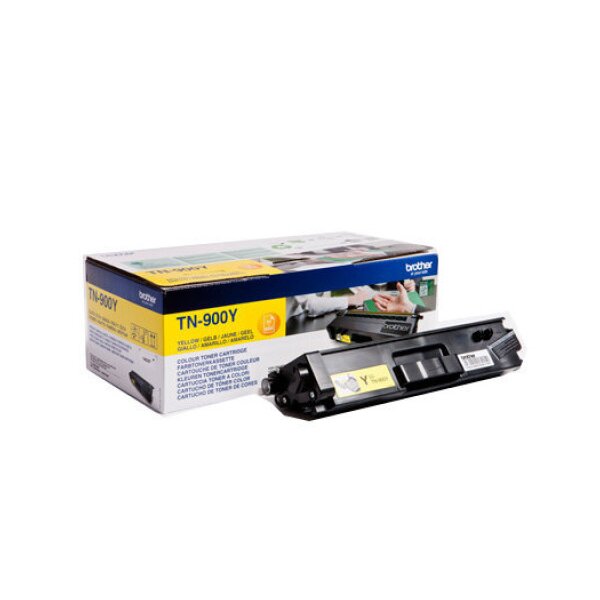 BROTHER Toner Super HY Twin yellow TN-900YTWIN HL-L9200CDWT 2x6000 Seiten