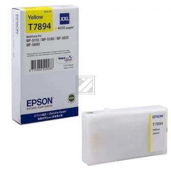 EPSON Cart. dencre XXL yellow T789440 WF 5110/5620 4000 pages