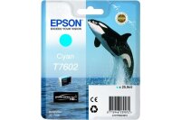 EPSON Cart. dencre cyan T760240 SureColor P 600 25,9ml
