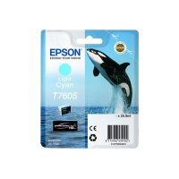 EPSON Tintenpatrone light cyan T760540 SureColor P 600...