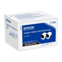 EPSON Cartouche toner Duo noir S050751 WF AL-C300 2x7300...