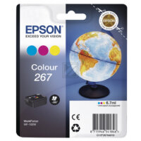 EPSON Tintenpatrone color T267040 Workforce WF-100W 200...