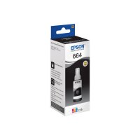 EPSON Bouteille dencre 664 noir T664140 EcoTank L355/L555...