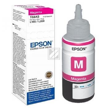 EPSON Tintenbehälter 664 magenta T664340 EcoTank L355 L555 6500 Seiten