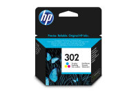 HP Cartouche dencre 302 color F6U65AE OfficeJet 3830 165...