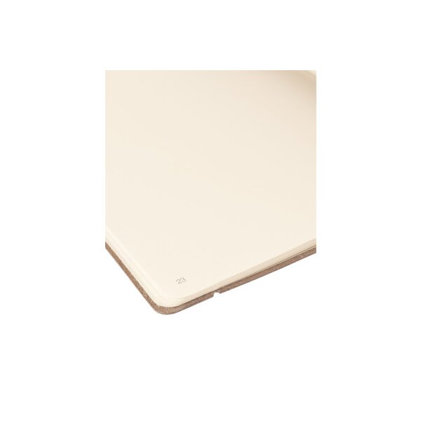 TRANSOTYPE senseBook FLAP A6 75010600 blanko, S, 135 Seiten beige