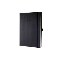 CONCEPTUM Notizbuch A4 CO112 liniert, 80g, 194 Bl. schwarz