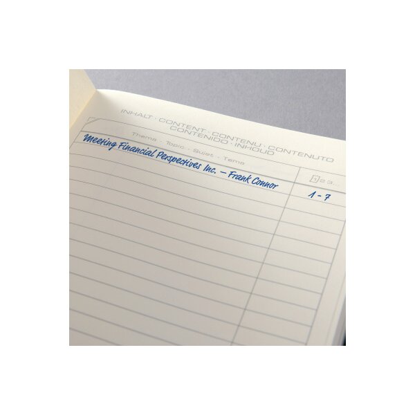 CONCEPTUM Carnet A6 CO132 ligné, 80g, 194 pages noir