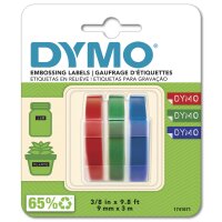 DYMO Ruban destampage 3D, 9 mm x 3 m, noir