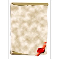 sigel Papier design, A4, 185 g/m2, motif Parchemin