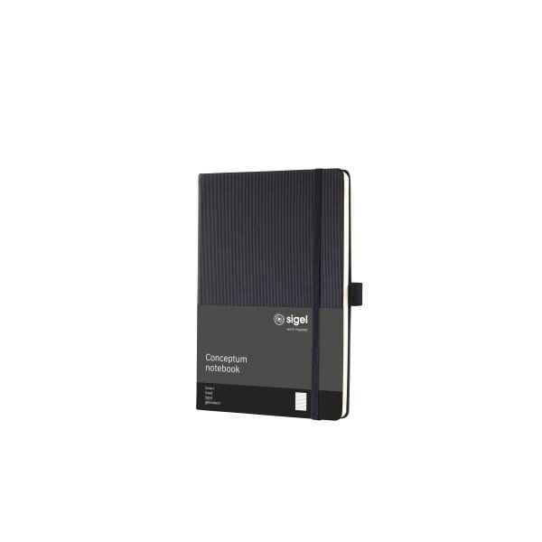 CONCEPTUM Carnet A5 CO122 ligné noir