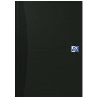 Oxford Notizbuch "Smart Black" - gebunden, DIN A4, liniert