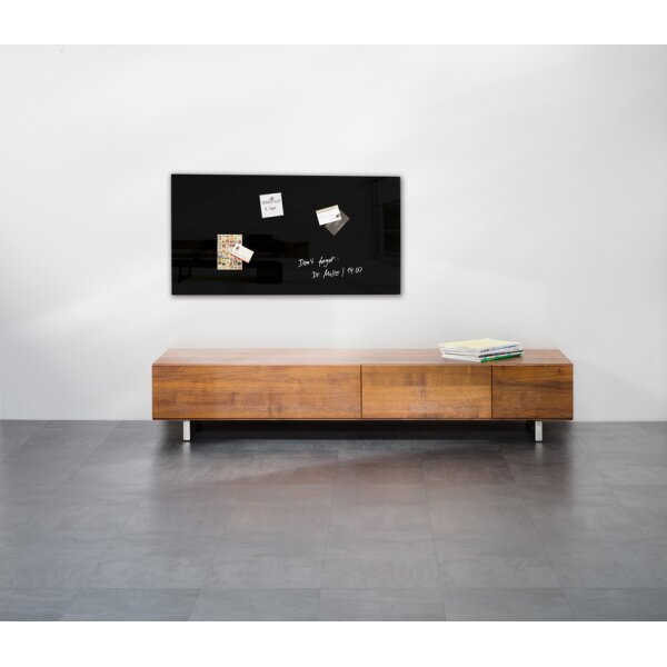 sigel Tableau magn&eacute;tique en verre artverum,(L)910x(H)460mm