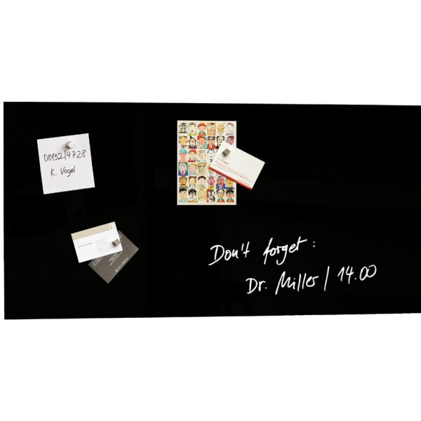 sigel Tableau magnétique en verre artverum,(L)910x(H)460mm