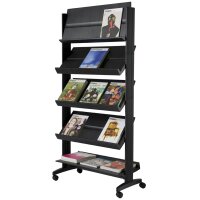 PAPERFLOW Porte-prospectus Uno easyDisplays, 5 étagères