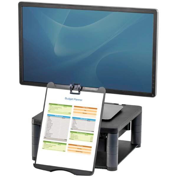 Fellowes Support moniteur Premium Plus, noir