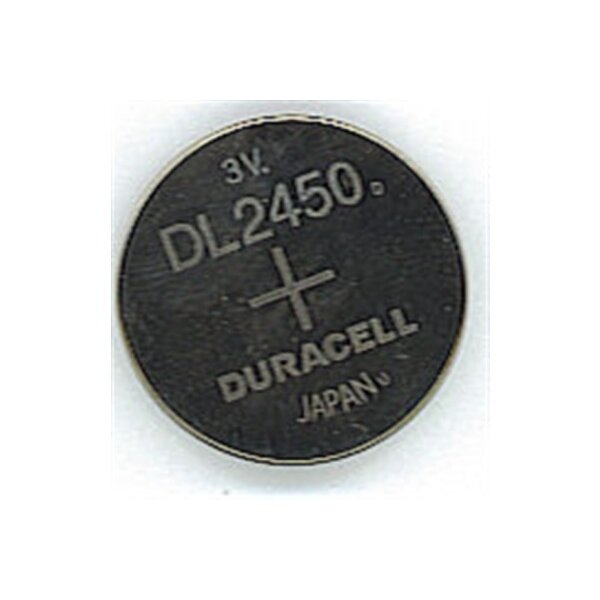 DURACELL Knopfbatterie Specialty DL2450 CR2450, 3V