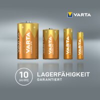 VARTA Pile alcaline LONGLIFE, Mignon AA