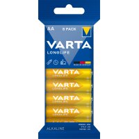 VARTA Pile alcaline LONGLIFE, Mignon AA