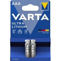 VARTA Pile au lithium Ultra Lithium, Micro (AAA), pack de 4