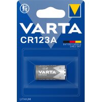 VARTA Foto-Batterie "LITHIUM", CR123A, 3,0 Volt