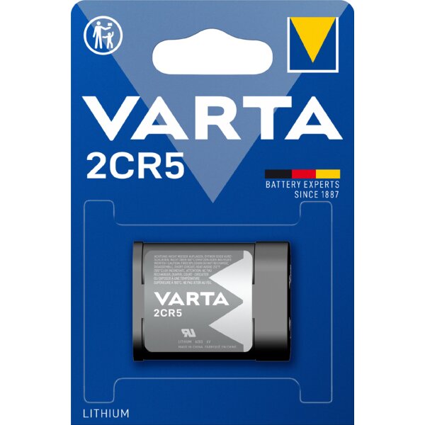 VARTA Foto-Batterie "LITHIUM", CR2, 3,0 Volt