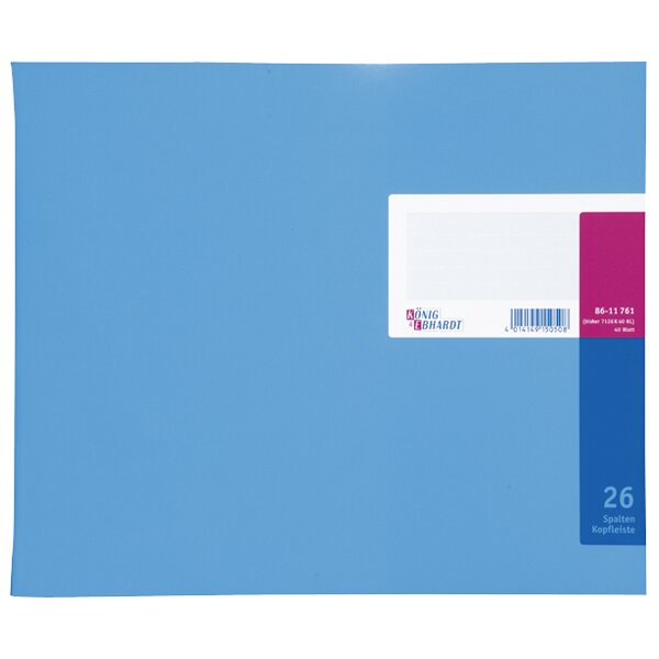 KÖNIG & EBHARDT Spaltenbuch 348 x 297 mm, 26 Spalten