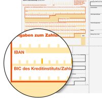 sigel Bankformular "PC-SEPA-Überweisung", DIN A4