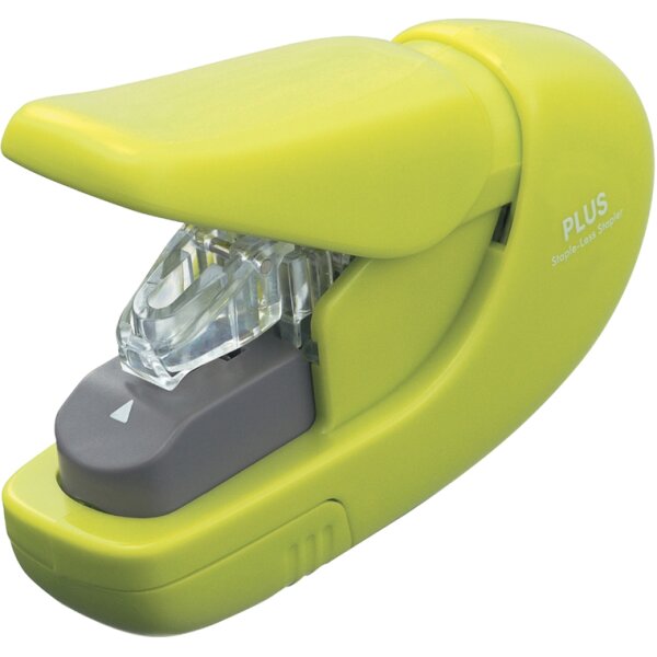 PLUS JAPAN Agrafeuse sans agrafe SL-106AB, blanc