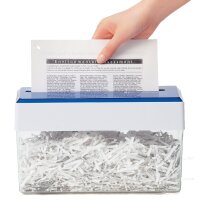 PLUS JAPAN Agrafeuse sans agrafe SL-106AB, blanc