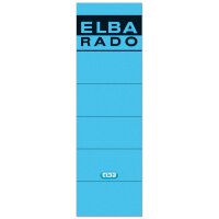 ELBA Etiquette pour dos de classeur ELBA RADO- rouge