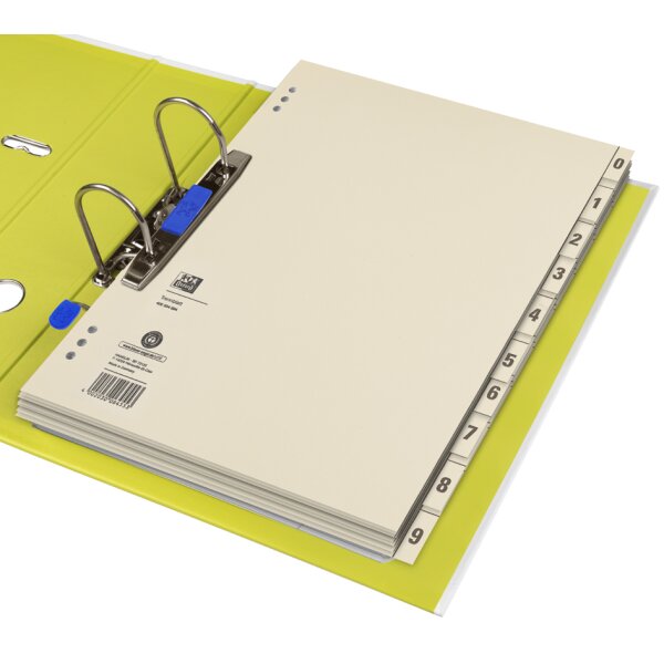 Oxford Trennblätter, 2-seitig bedruckt, chamois, 240x300 mm