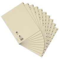 Oxford Trennblätter, 2-seitig bedruckt, chamois,...