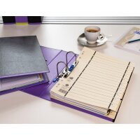 Oxford Trennblätter mit Perforation, DIN A4, chamois