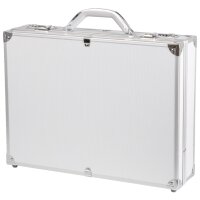 ALUMAXX Attaché-Koffer "OCTAN", Aluminium, silber