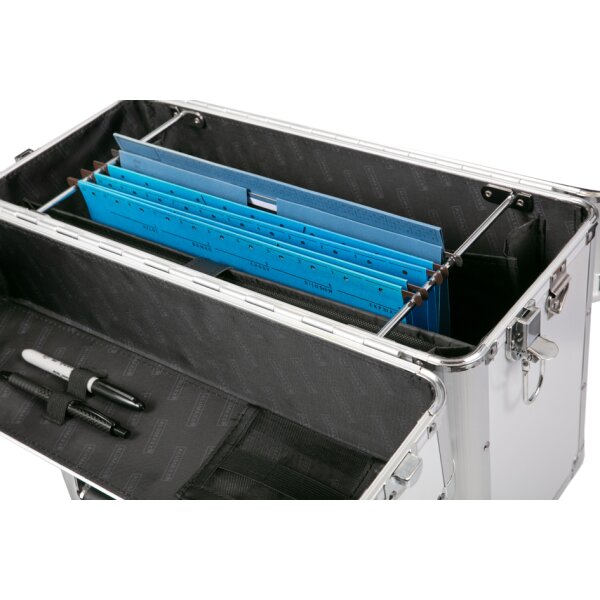 ALUMAXX Valise pour pilotes BETHA, aluminium, argent