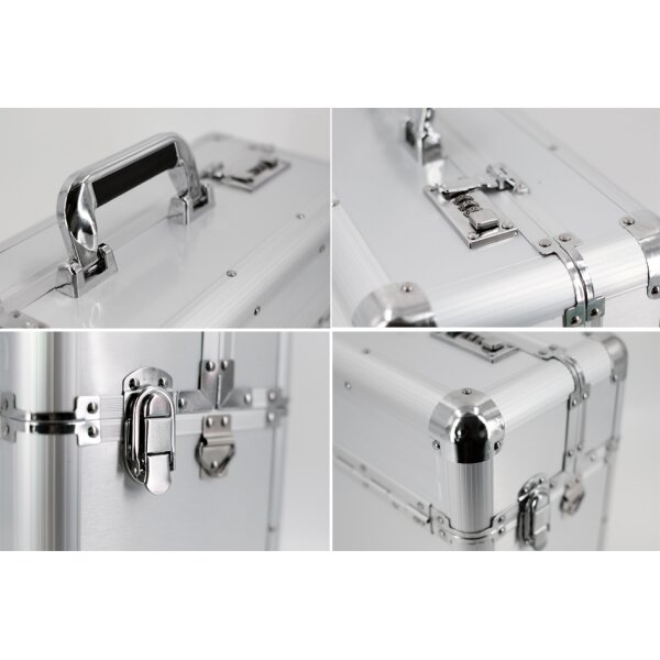 ALUMAXX Valise pour pilotes BETHA, aluminium, argent