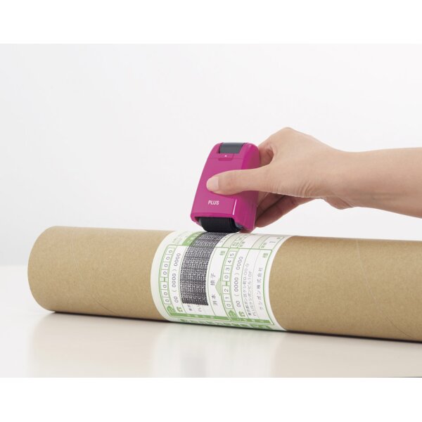 PLUS JAPAN Nachfüll-Kassette für Datenschutz-Rollstempel