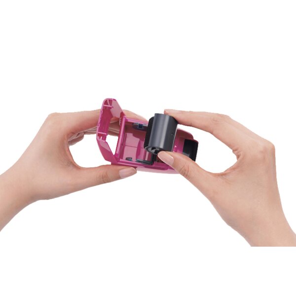 PLUS JAPAN Datenschutz-Rollstempel Standard, weiss