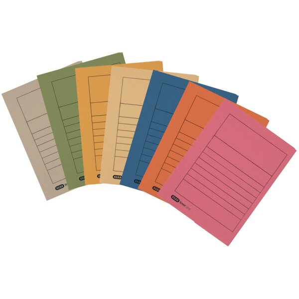 ELBA Aktenmappe aus Manilakarton, A4, chamois