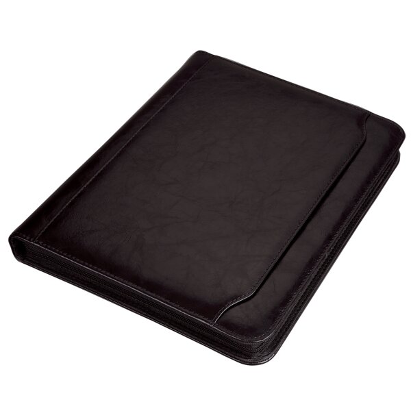 Alassio Serviette classeur MASSA, A4, similicuir, marron