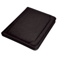 Alassio Serviette classeur MASSA, A4, similicuir, marron