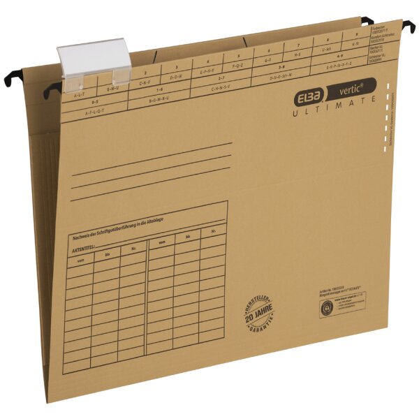 ELBA Hängeaktenmappe vertic ULTIMATE, A4, seitl. 2 Klappen