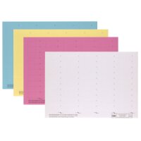 ELBA Beschriftungsschild für Sichtreiter, 4-zeilig,...