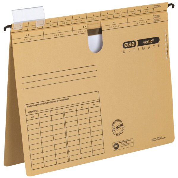 ELBA Hängehefter vertic ULTIMATE, Behördenheftung, A4