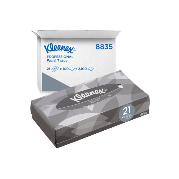 KLEENEX Kosmetiktücher KC8827 2-lagig 100 Stück