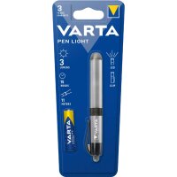 VARTA Lampe de poche LED Pen Light 1AAA, avec 1 pile AAA