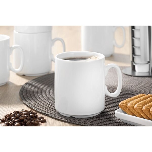 Esmeyer Kaffeebecher DIANE, 6er Set, weiss