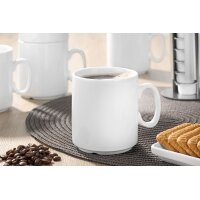 Esmeyer Kaffeebecher DIANE, 6er Set, weiss